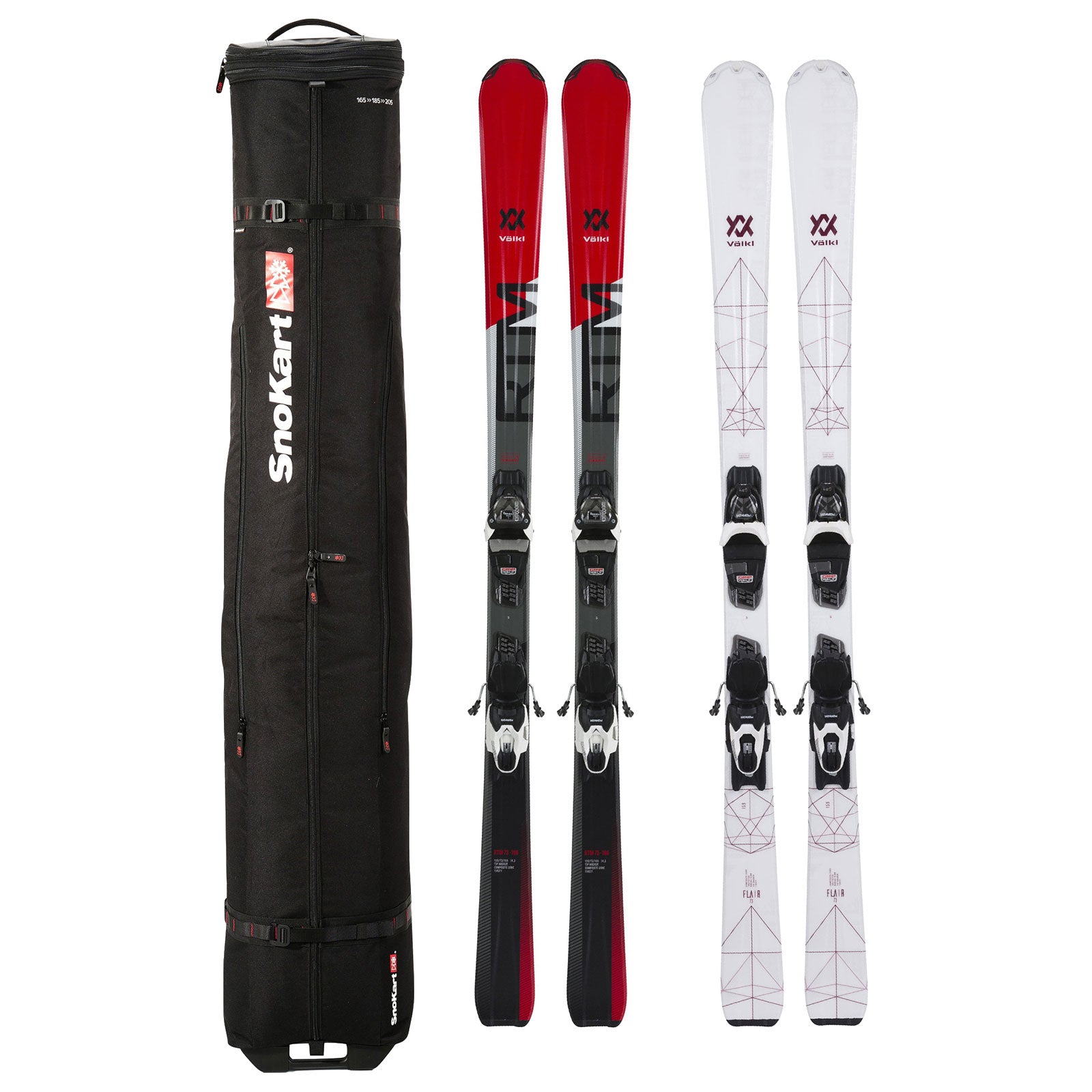 SnoKart 2 Ski Zoom Roller  Bags