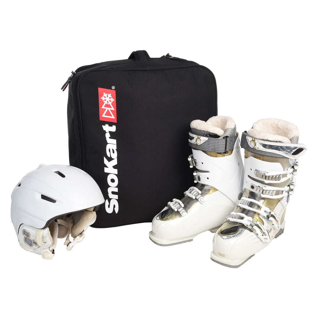 SnoKart Boot Helmet Pack Double Ski Boot Backpack and Carry On